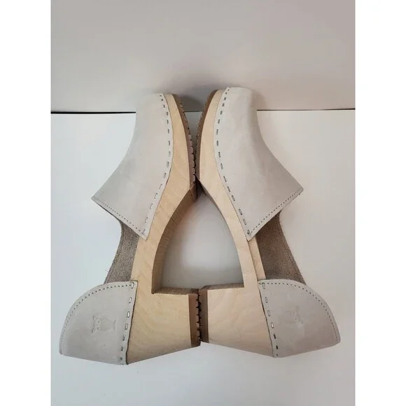 Stylish Cream Mules for Women - Picture 8 of 10